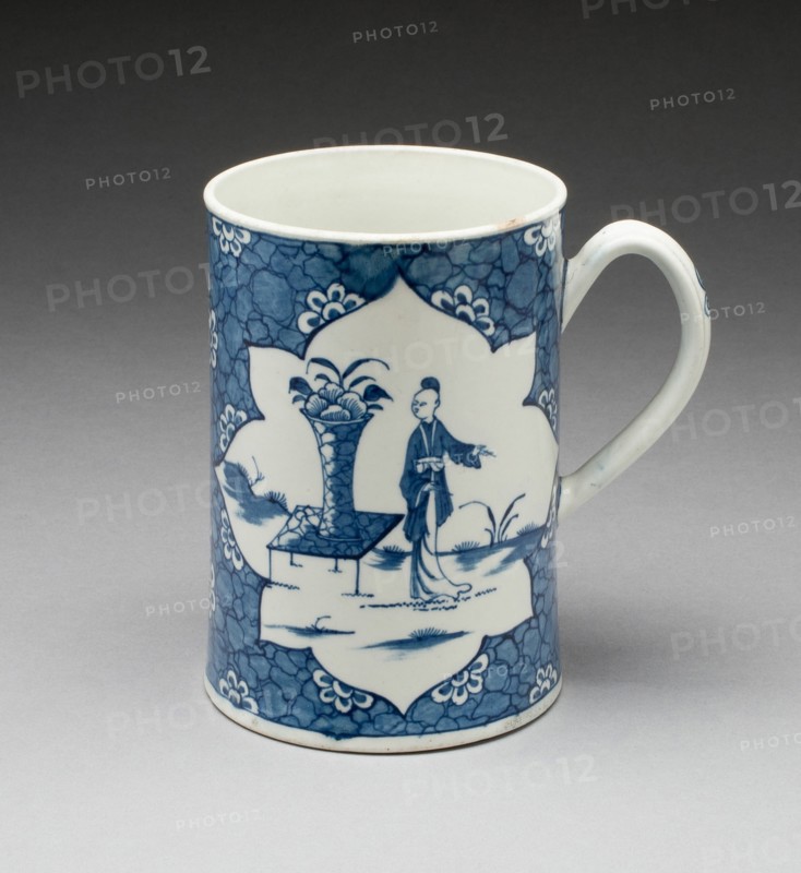 Mug, Worcester, 1765/75. Creator: Royal Worcester.