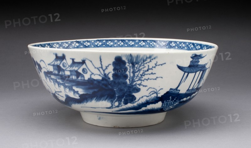 Bowl, Worcester, c. 1770. Creator: Royal Worcester.