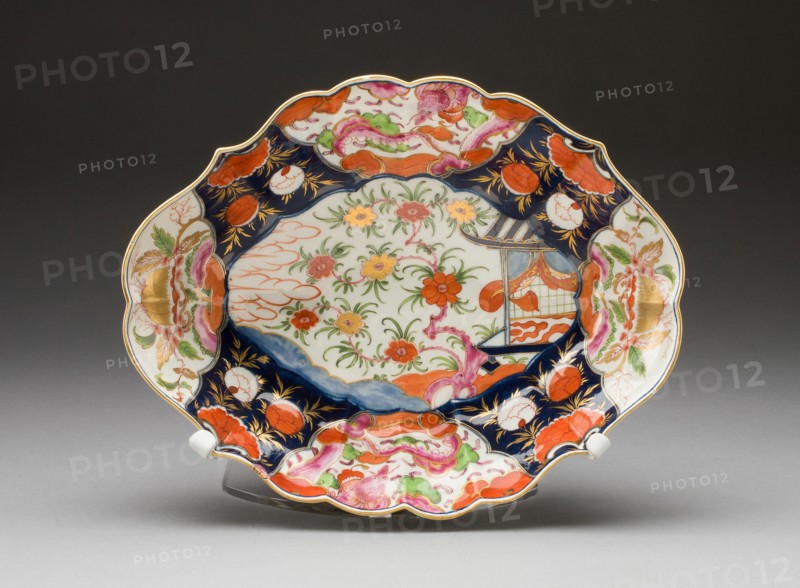 Dish, Worcester, c. 1770. Creator: Royal Worcester.
