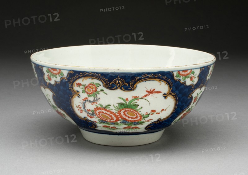 Slop Bowl, Worcester, c. 1770. Creator: Royal Worcester.