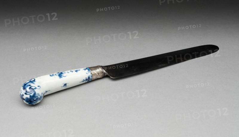 Knife, Worcester, c. 1760. Creator: Royal Worcester.