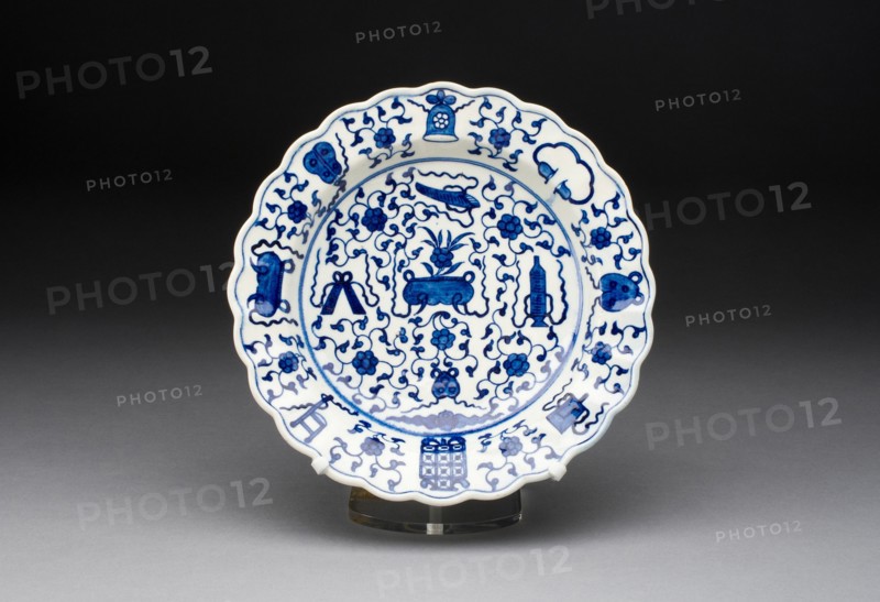 Plate, Worcester, c. 1770. Creator: Royal Worcester.