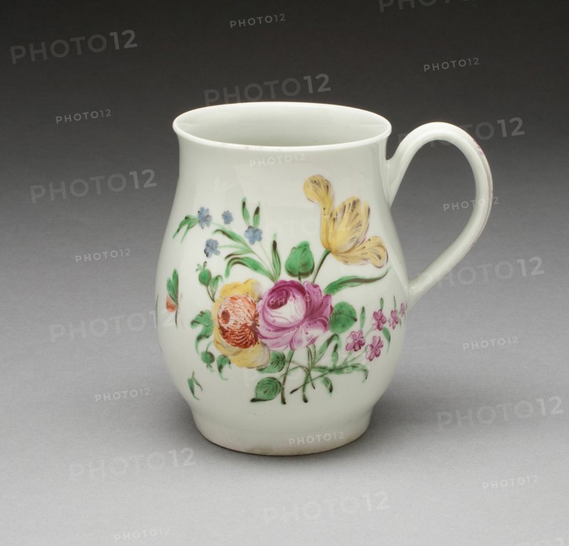 Mug, Worcester, c. 1760. Creator: Royal Worcester.