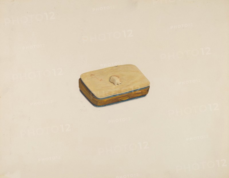 Card Case, c. 1940. Creator: Daniel Marshack.