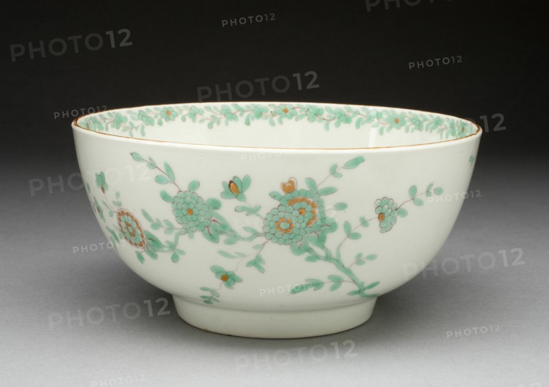 Slop Bowl, Worcester, c. 1770. Creator: Royal Worcester.