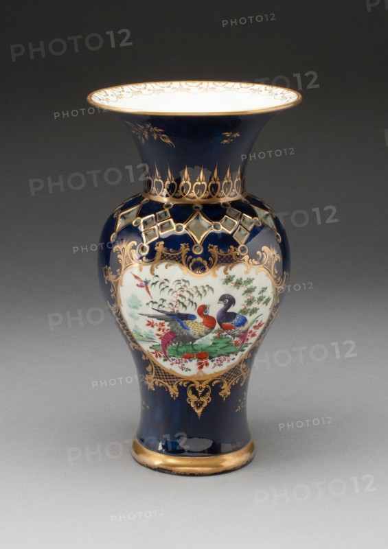 Vase, Worcester, c. 1770. Creator: Royal Worcester.