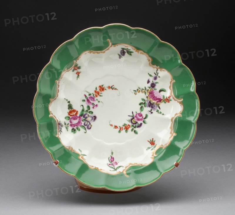 Bowl, Worcester, c. 1770/75. Creator: Royal Worcester.
