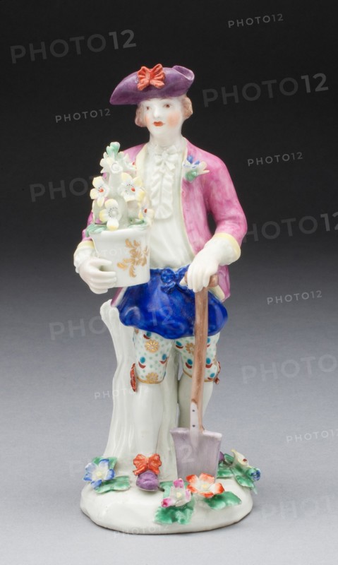 Gardener, Worcester, 1760/70. Creator: Royal Worcester.