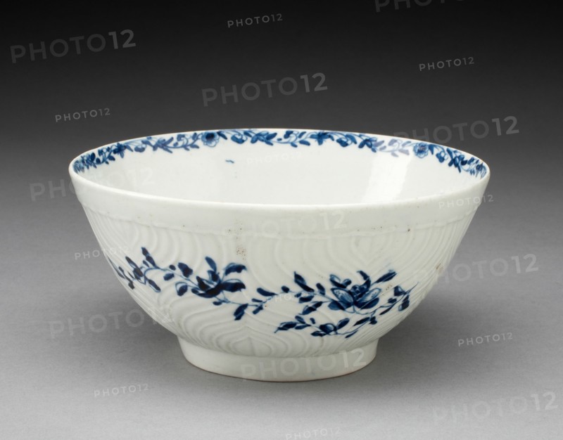 Slop Bowl, Worcester, c. 1760. Creator: Royal Worcester.