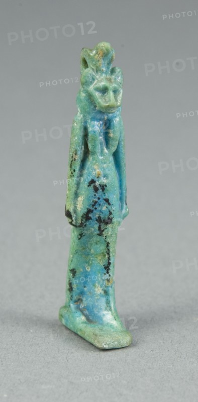 Amulet of the Goddess Sekhmet, Egypt, New Kingdom-Third Intermediate Period (abt 1050-664 BCE). Creator: Unknown.