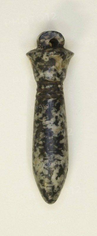 Amulet of a Papyrus Column, Egypt, Third Intermediate Period, Dynasty 21-25 (1070-656 BCE). Creator: Unknown.