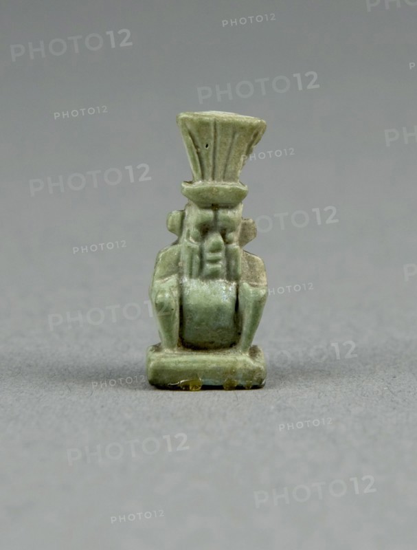 Amulet of the God Bes, Egypt, Third Intermediate Period, Dynasty 21-25 (1070-656 BCE). Creator: Unknown.