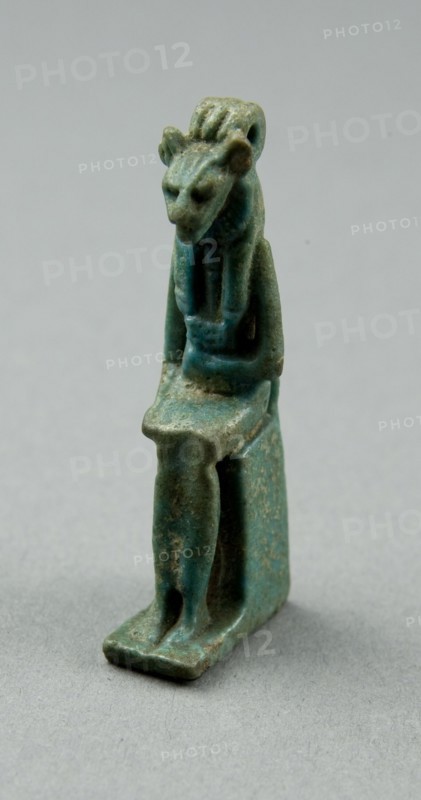 Amulet of the Goddess Bastet, Egypt, Third Intermediate Period, Dynasty 21-25 (1070-656 BCE). Creator: Unknown.
