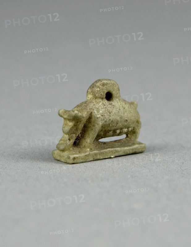 Amulet of a Sow, Egypt, Third Intermediate Period, Dynasty 21-25 (1070-656 BCE). Creator: Unknown.