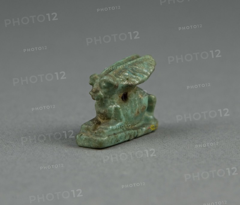 Amulet of a Hare, Egypt, Third Intermediate Period, Dynasty 21-25 (1070-656 BCE). Creator: Unknown.