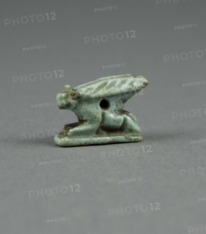 Amulet of a Hare, Egypt, Third Intermediate Period, Dynasty 21-25 (1070-656 BCE). Creator: Unknown.