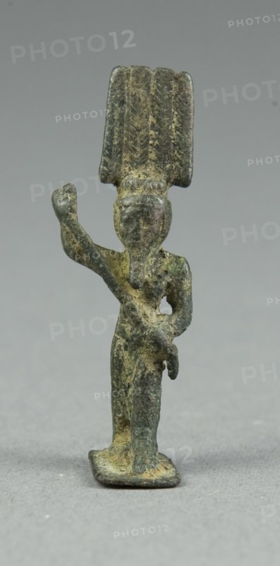 Amulet of the God Osiris, Egypt, Third Intermediate Period, Dynasty 21-25 (1070-656 BCE). Creator: Unknown.