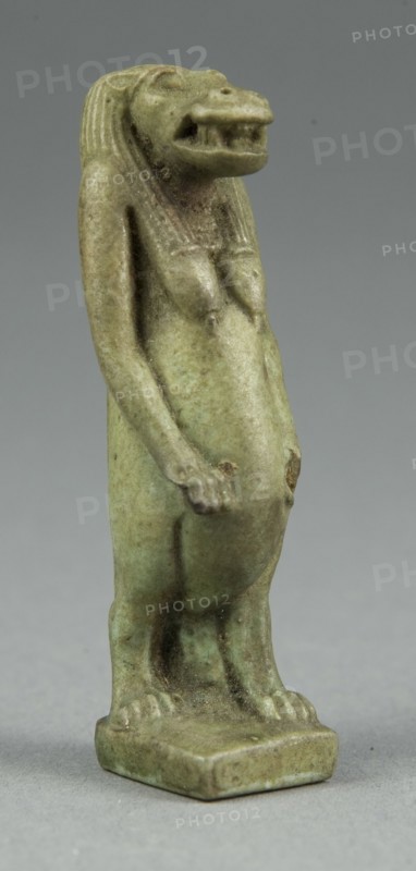 Amulet of the Goddess Tawaret (Toeris), Egypt, Third Intermediate Period, Dynasty 21-25 (1070-656 BC Creator: Unknown.
