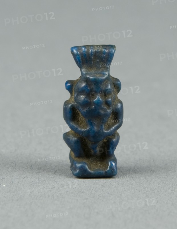 Amulet of the God Bes, Egypt, Third Intermediate Period (about 1069-664 BCE). Creator: Unknown.