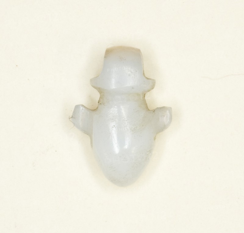Amulet of a Heart, Egypt, Late Period (about 664-332 BCE). Creator: Unknown.