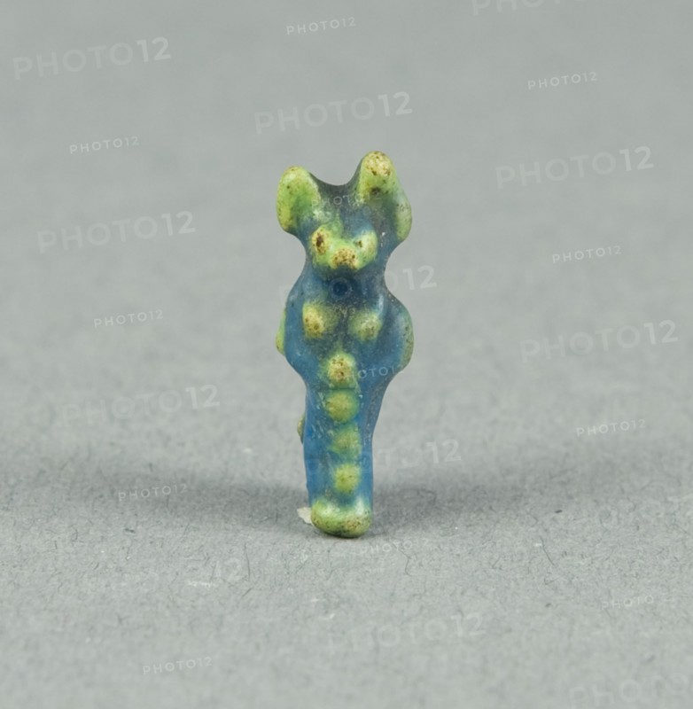 Amulet of the Mummiform God Anubis, Egypt, Late Period (664-332 BCE). Creator: Unknown.