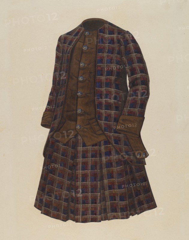 Boy's Poplin Suit, 1935/1942. Creator: Daniel Marshack.