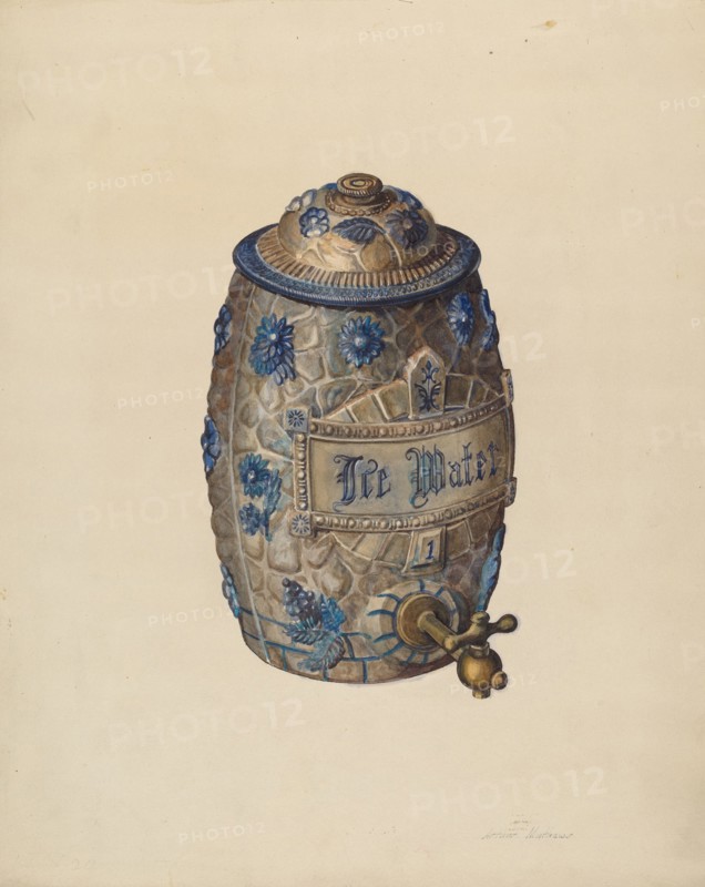 Water Jug, c. 1938. Creator: Arthur Matthews.