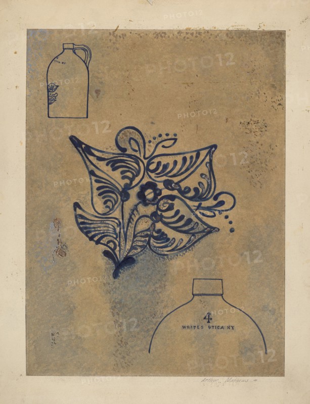 Jug, c. 1937. Creator: Arthur Matthews.
