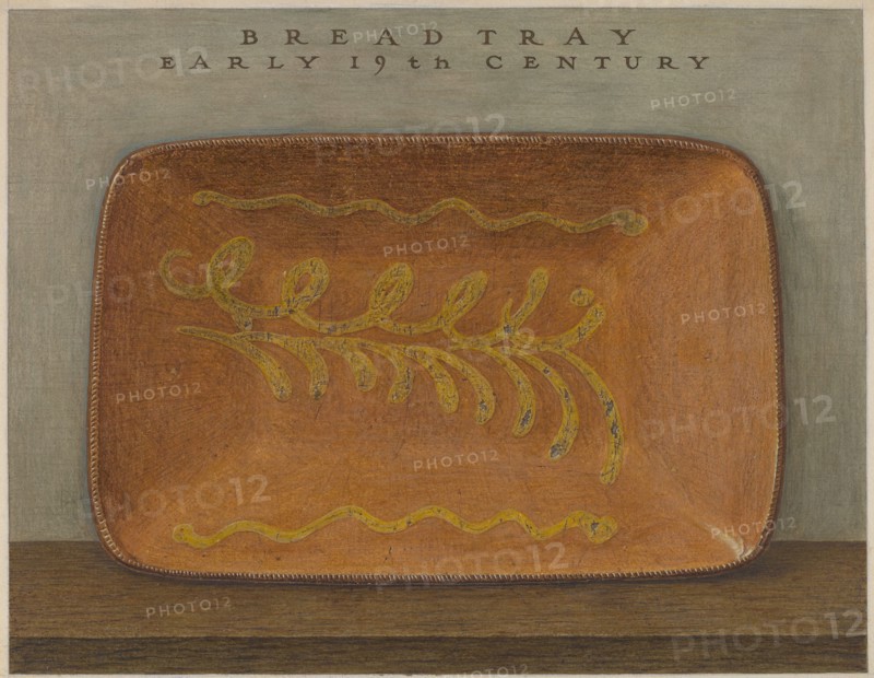 Bread Tray, c. 1936. Creator: John Matulis.