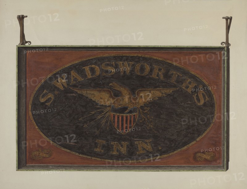 Tavern Sign, c. 1940. Creator: John Matulis.