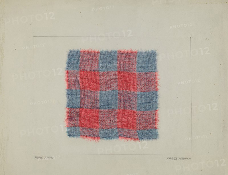 Textile, c. 1937. Creator: Frank Maurer.