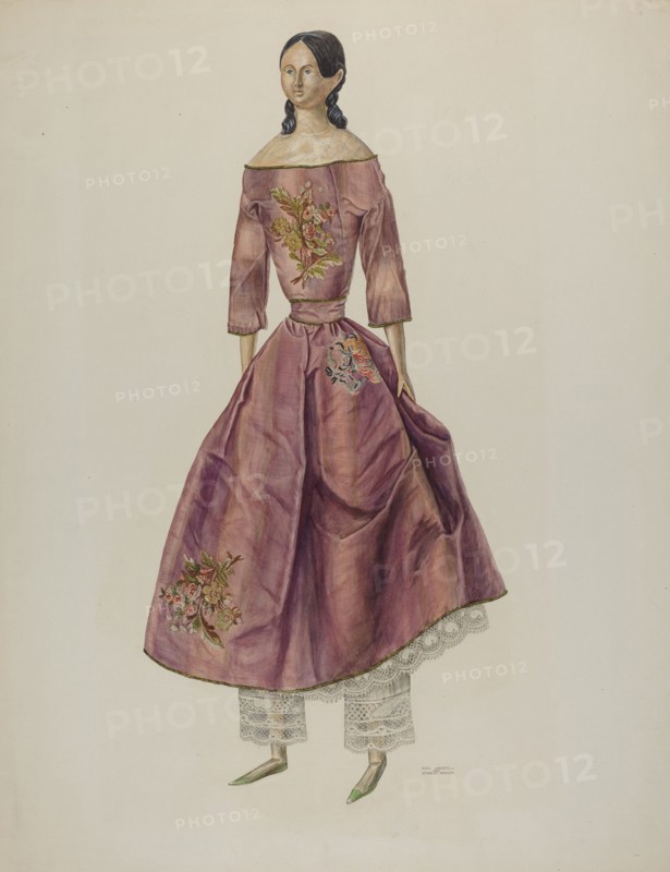 Doll, 1935/1942. Creator: Stanley Mazur.