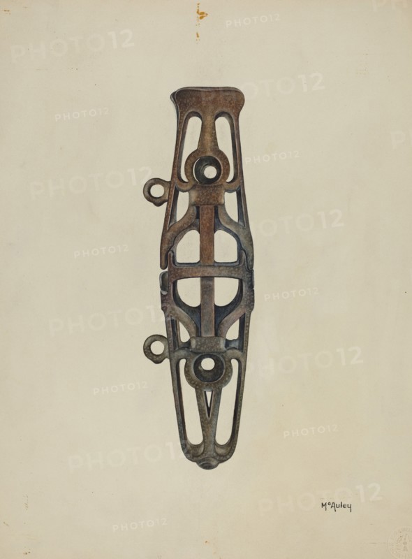 Whip Socket, c. 1937. Creator: William McAuley.