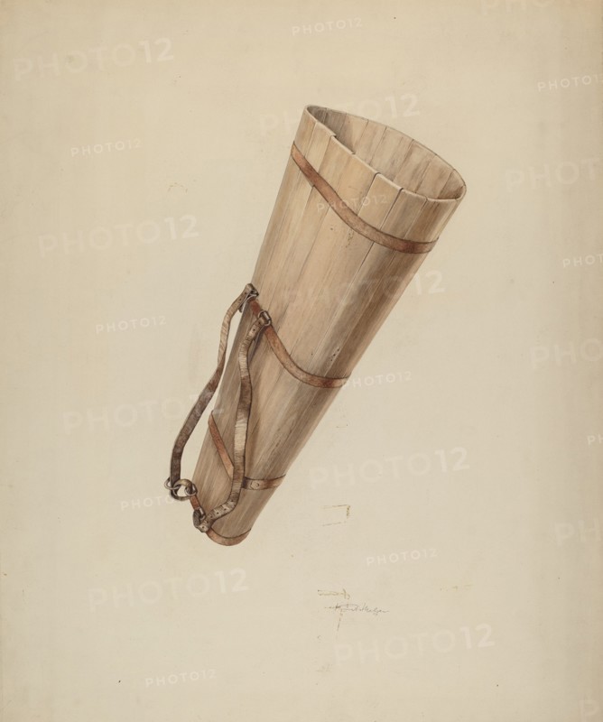 Vinyard Basket, c. 1938. Creator: Kurt Melzer.