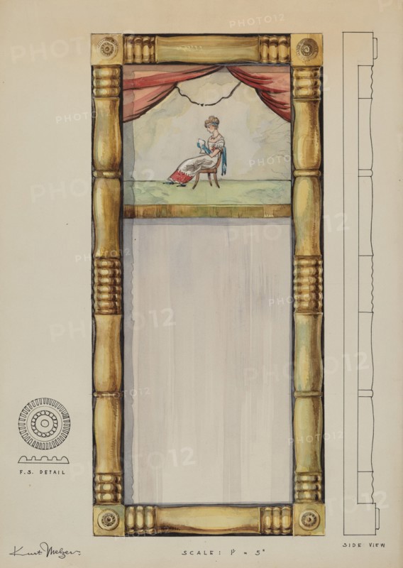 Mirror, c. 1936. Creator: Kurt Melzer.