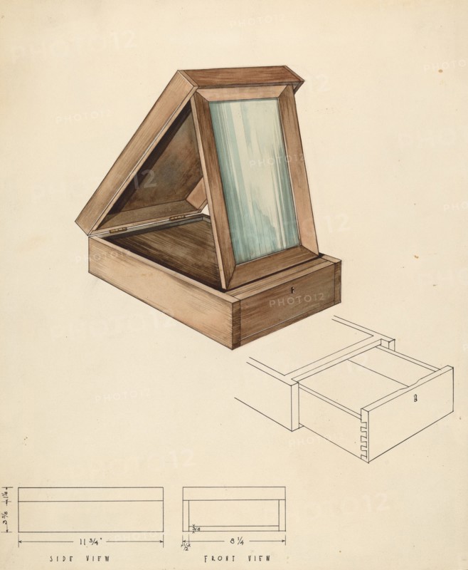 Bishop Hill: Dressing Case, 1936. Creator: Kurt Melzer.