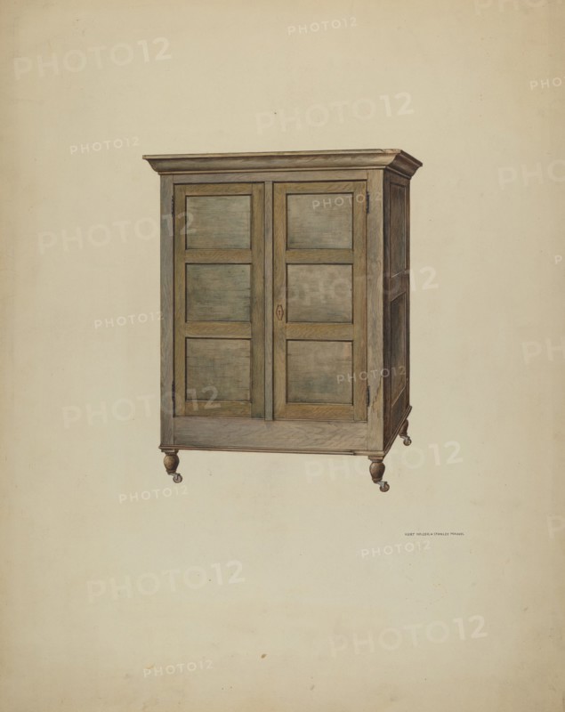 Cabinet, c. 1940. Creator: Kurt Melzer.