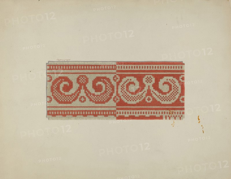 Tyler Coverlet, c. 1941. Creator: Merkley, Arthur G..