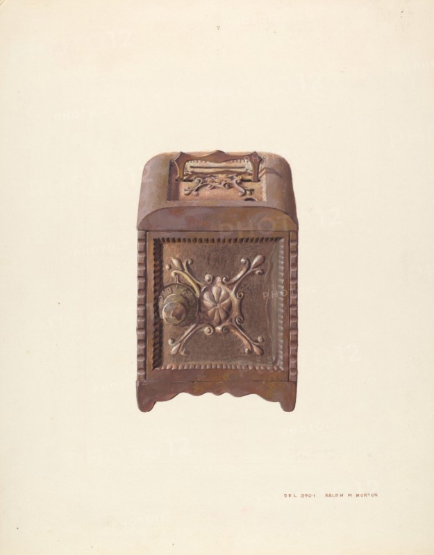 Iron Bank, 1935/1942. Creator: Ralph Morton.