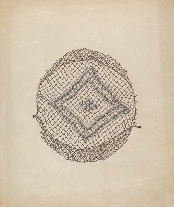Snood, c. 1941. Creator: Stella Mosher.
