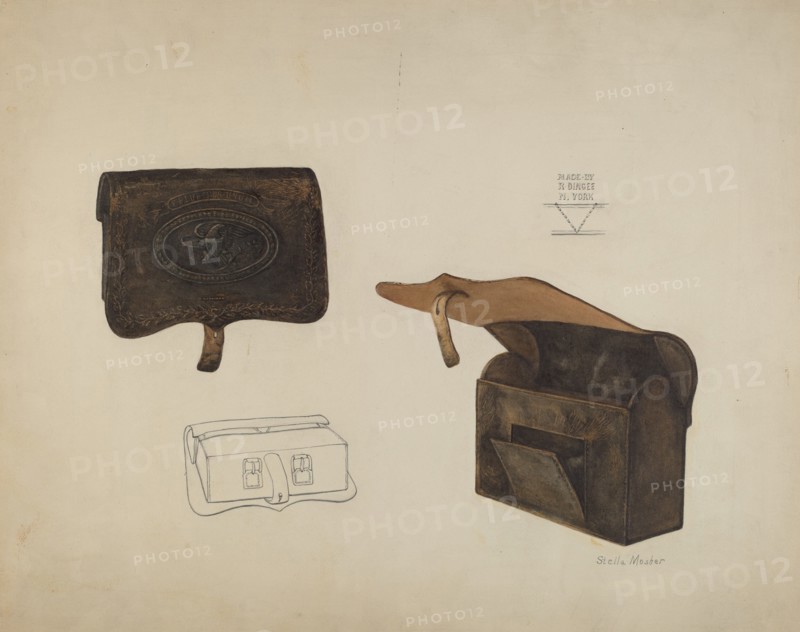 Mail Pouch, c. 1942. Creator: Stella Mosher.