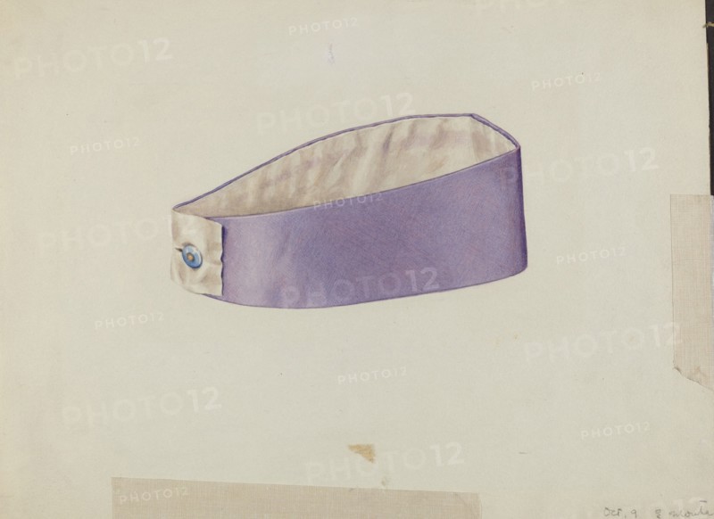 Shaker Man's Collar, c. 1936. Creator: Elizabeth Moutal.