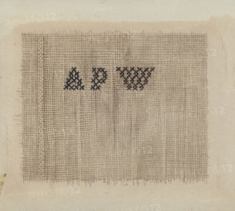 Shaker Tow or Garden Sheet, 1935/1942. Creator: Elizabeth Moutal.