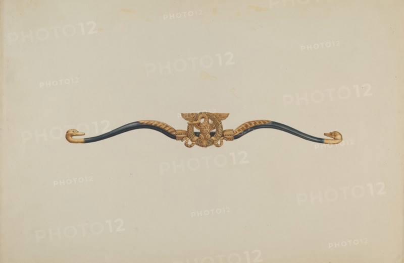Window Cornice, 1935/1942. Creator: Henry Murphy.