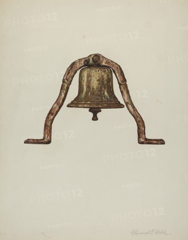 Ship's Bell, 1939. Creator: Raymond E. Noble.