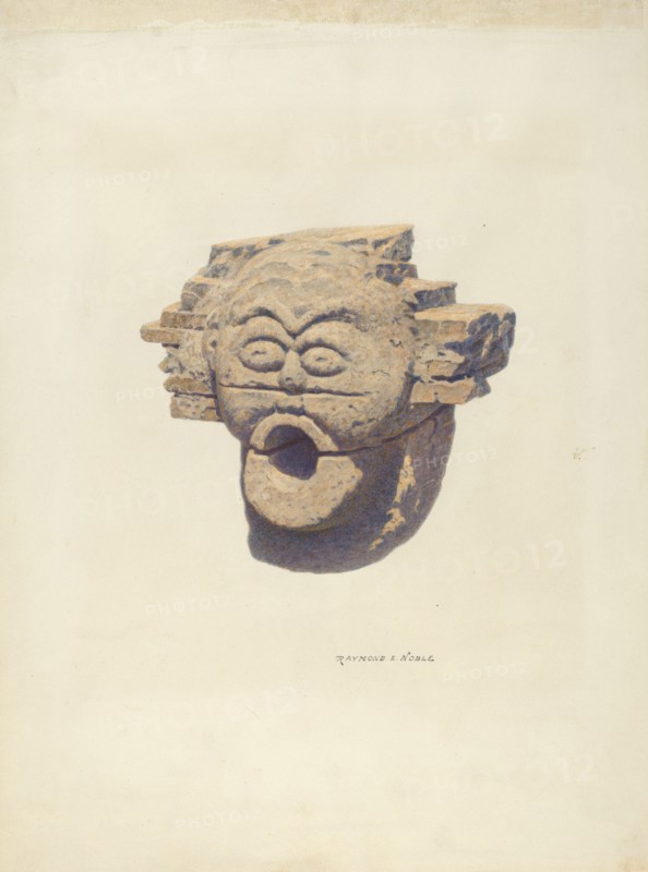Water Spout, 1939. Creator: Raymond E. Noble.