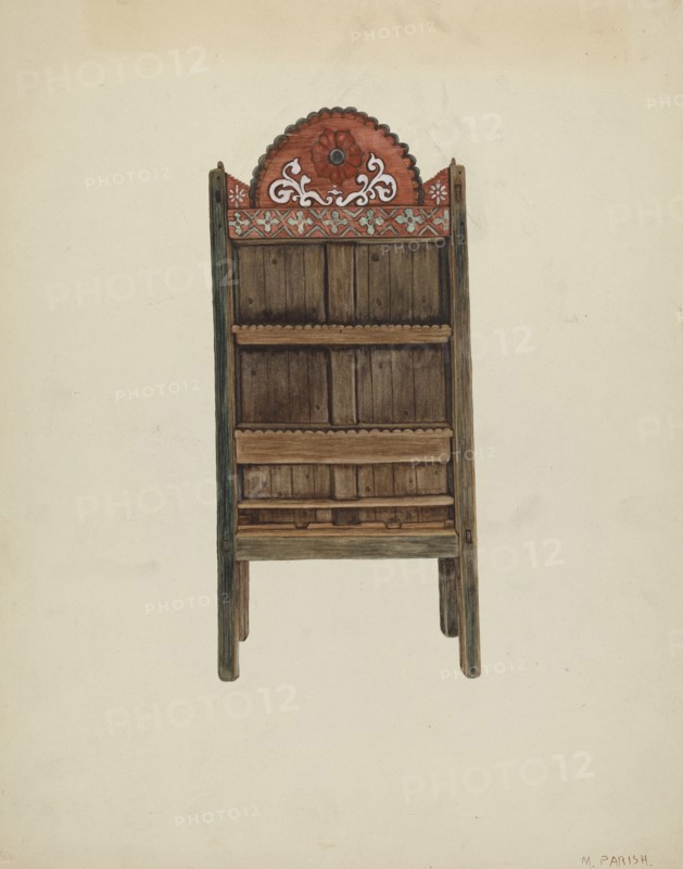Trastero (chest), c. 1939. Creator: Marjery Parish.