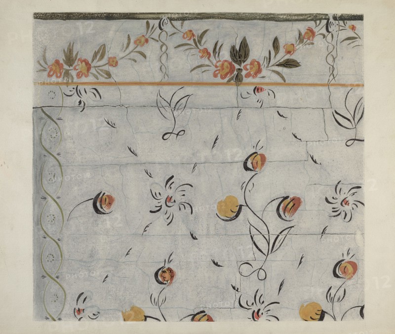 Wall Decoration, c. 1938. Creator: Martin Partyka.