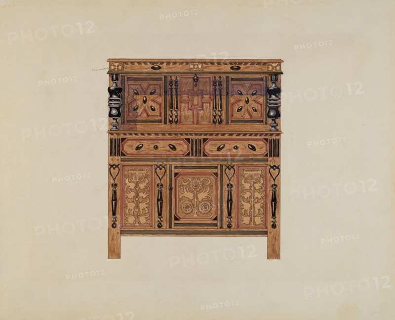 Hartford Cupboard, c. 1936. Creator: Martin Partyka.