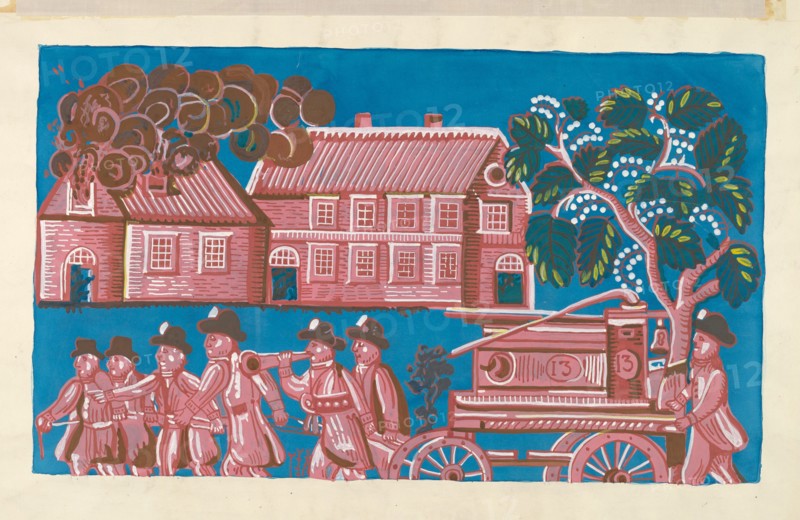 Bandbox Design, c. 1937. Creator: Martin Partyka.